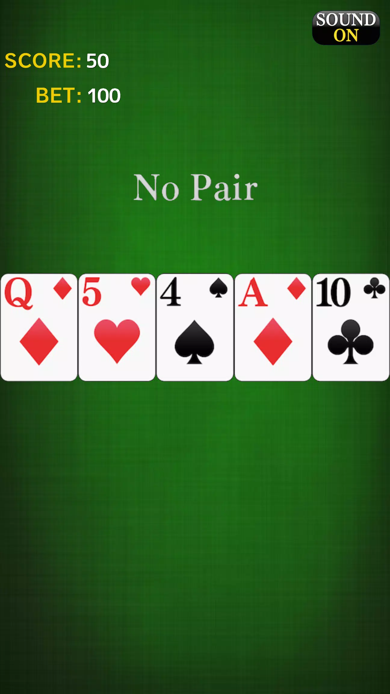 Poker - Card Game! Captura de pantalla 3