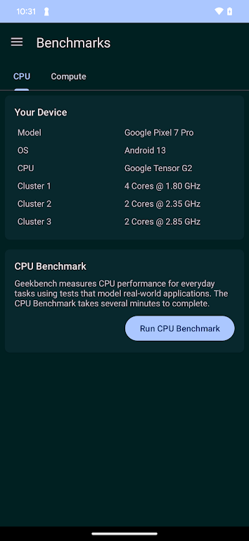 Geekbench 6 Screenshot 1
