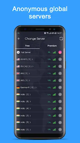 Schermata VPN Proxy Speed - Super VPN 2