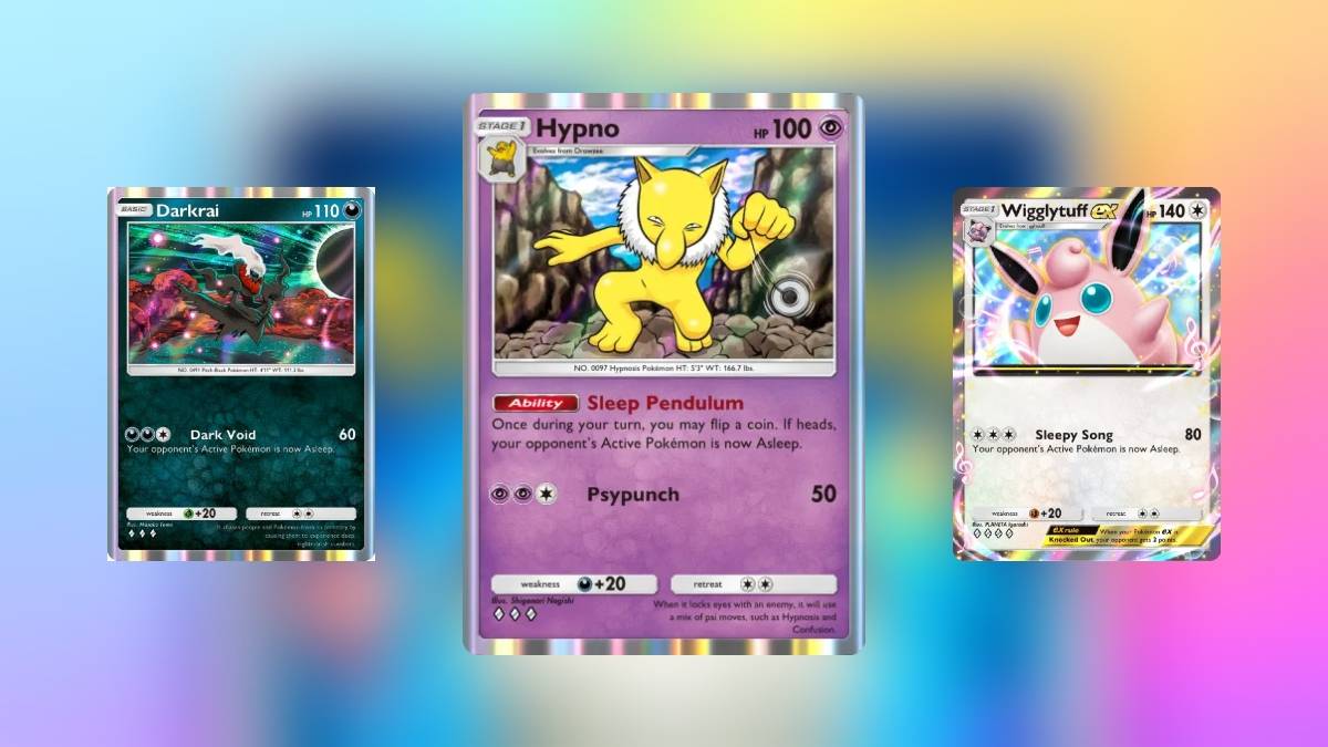 Pokemon TCG Pocket: Hiểu tình trạng giấc ngủ