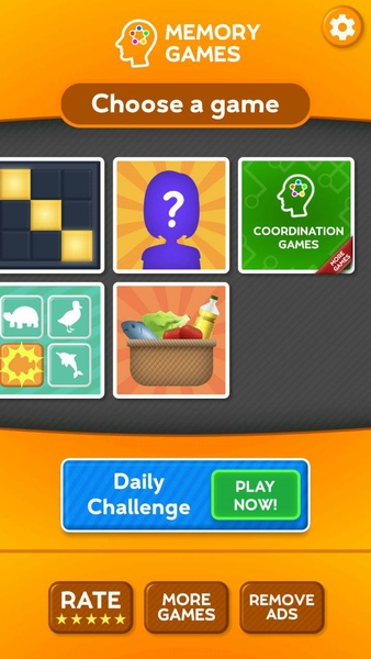 Train your Brain - Memory Games Schermafbeelding 2
