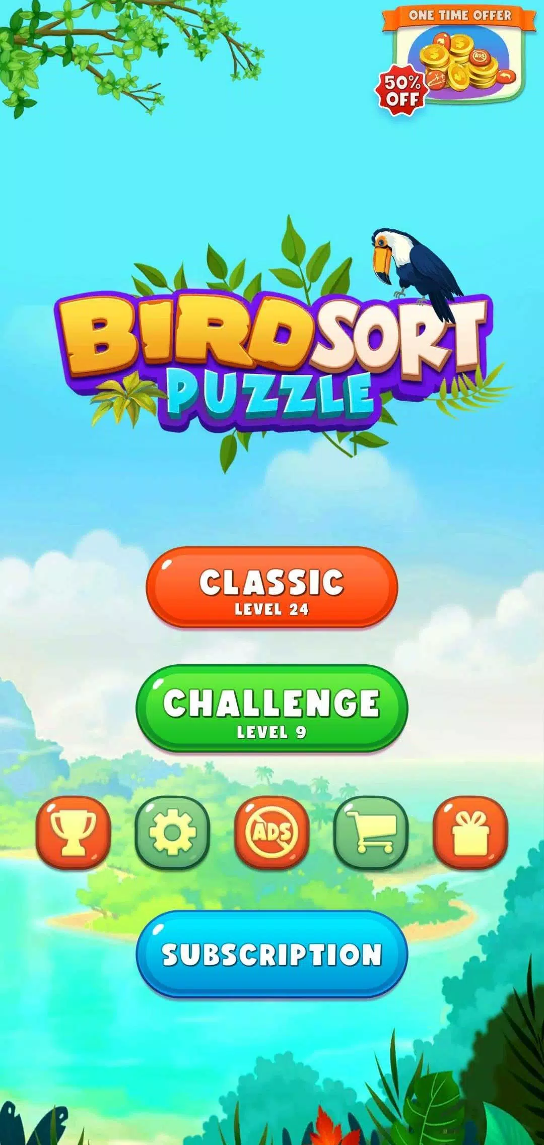 Bird Sort應用截圖第1張