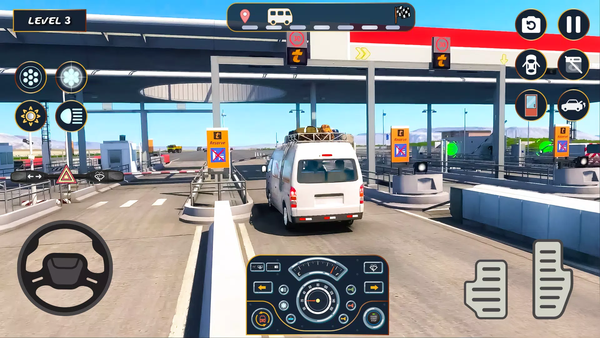 Van Simulator Dubai Van Games Capture d'écran 4