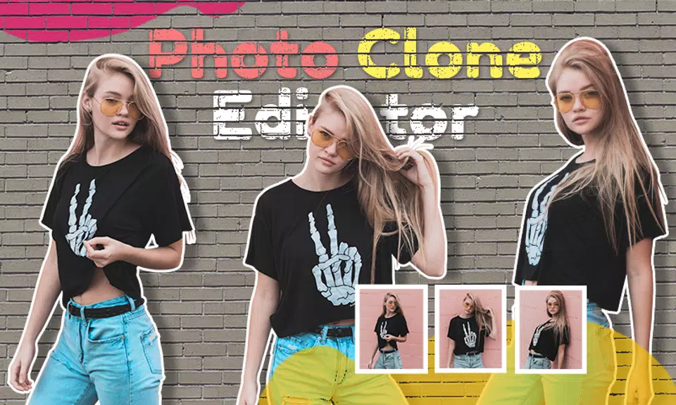 Photo Clone App twins Editor應用截圖第1張