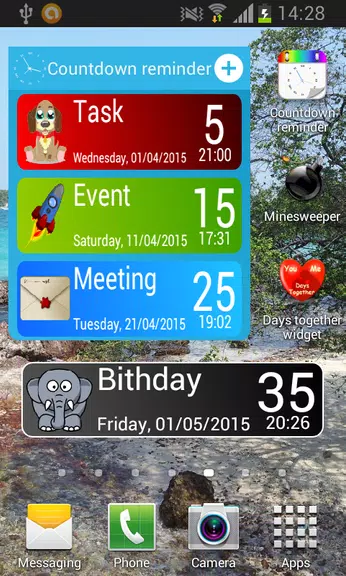 Schermata Add Reminder 1