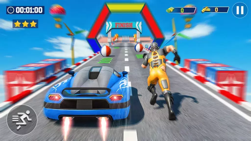 Light Speed Police Robot Rope Hero:Grand Gangster スクリーンショット 4