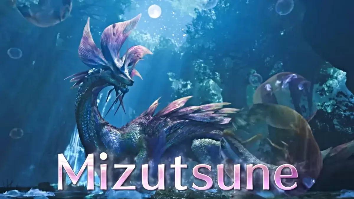 Mizutsune在Monster Hunter Wilds的发射预告片中透露