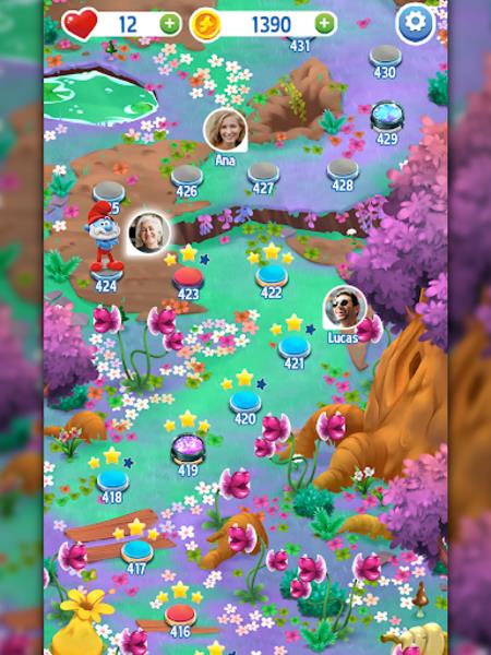 The Smurfs - Bubble Pop Schermafbeelding 4