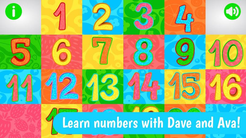 Numbers from Dave and Ava Скриншот 1