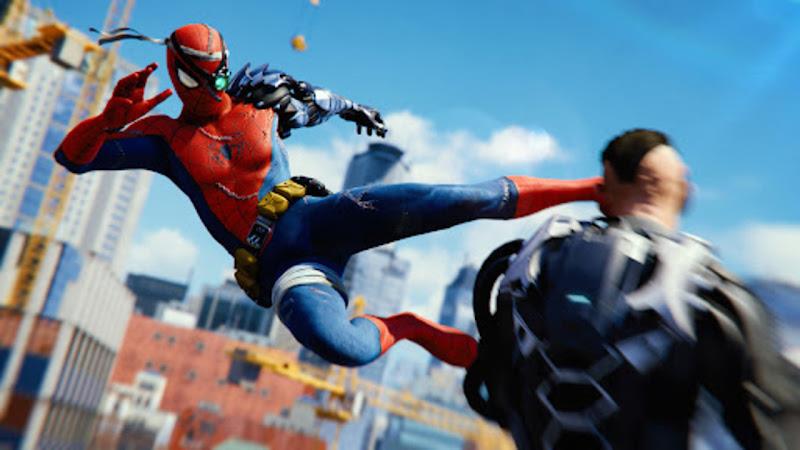 Spider Rope Hero Spider Game X Schermafbeelding 1