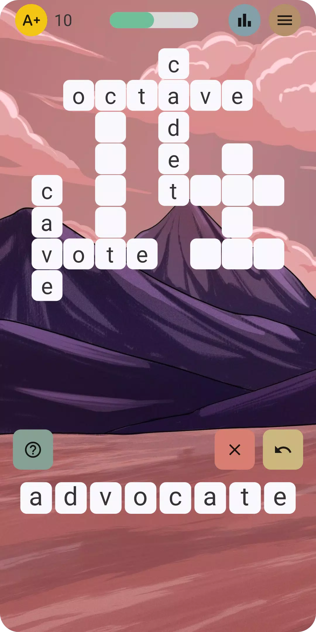 Words from word and contrary Captura de pantalla 1