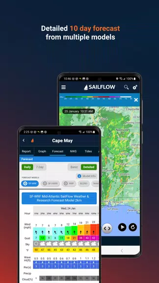 SailFlow: Marine Forecasts Captura de tela 3
