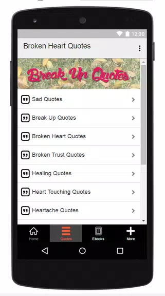 Broken Heart Quotes スクリーンショット 2
