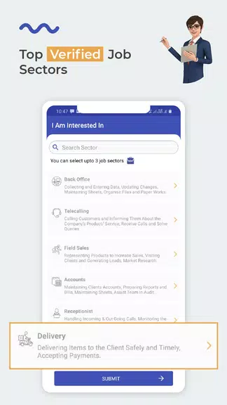 Schermata WorkIndia Job Search App 3