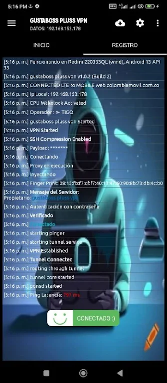 Schermata gustaboss pluss vpn 2