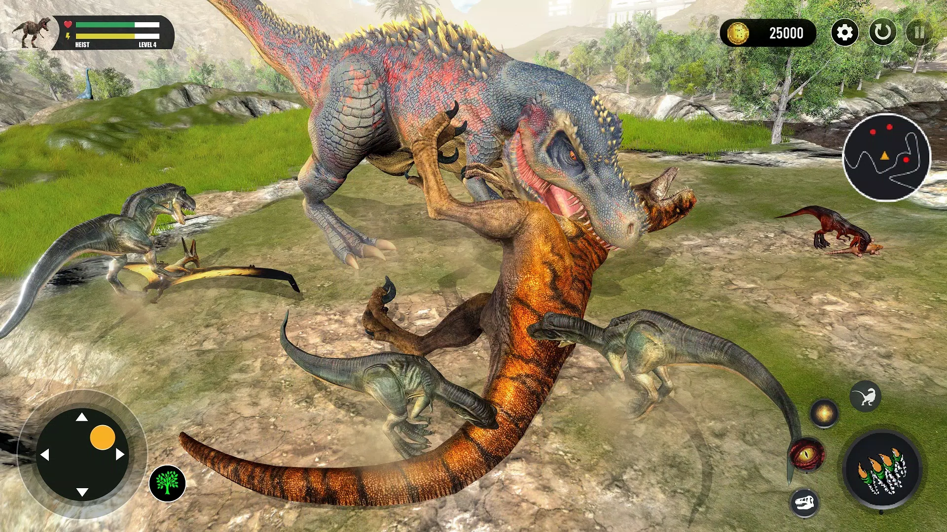 Real Dinosaur Simulator Games Capture d'écran 3