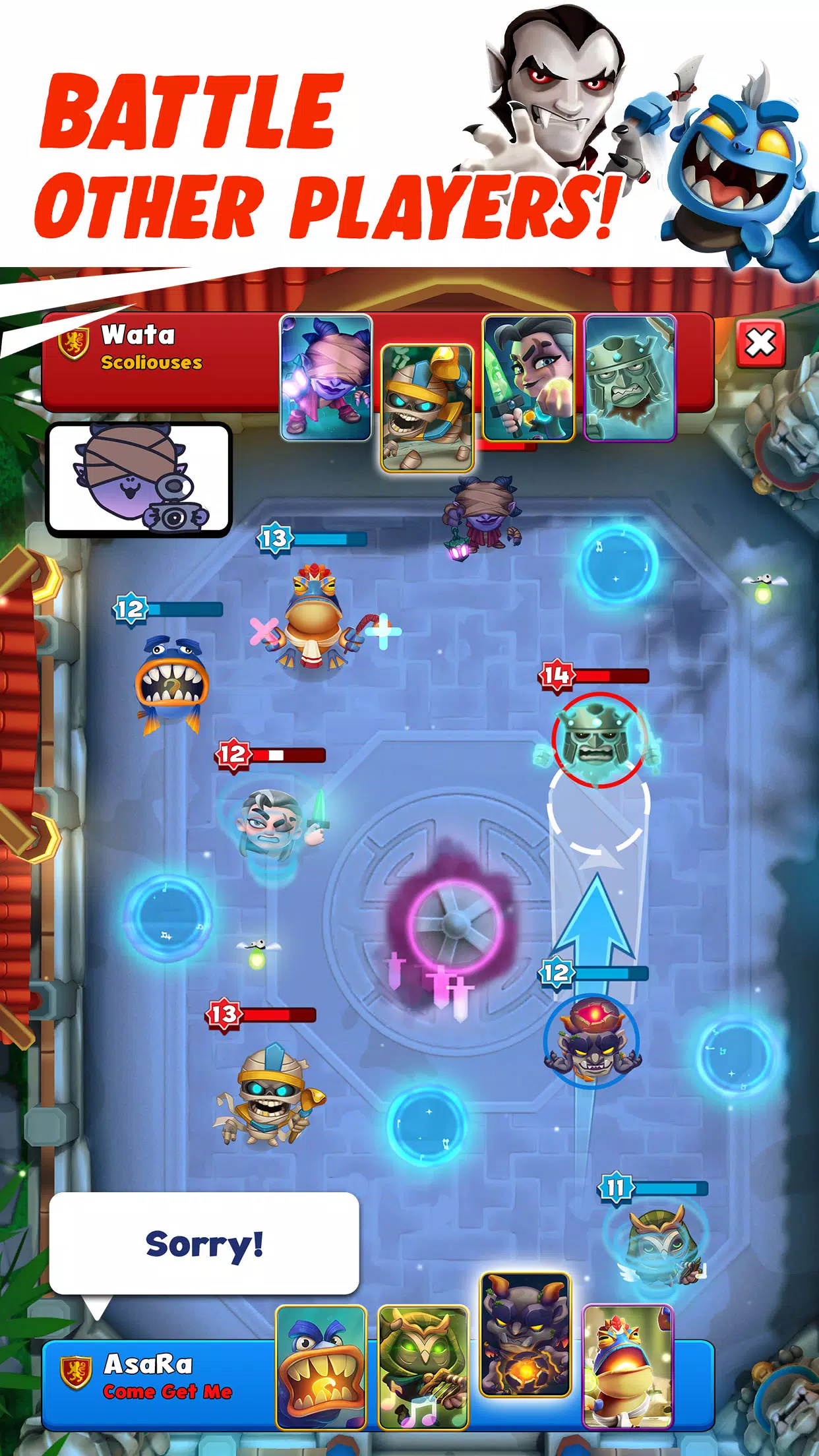 Smashing Four: PvP Hero bump 스크린샷 2
