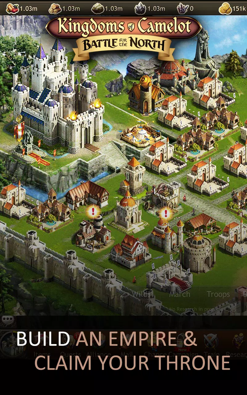 Kingdoms of Camelot: Battle應用截圖第1張