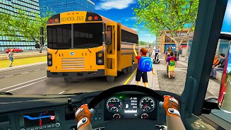 School Bus Transport Simulator Captura de tela 2