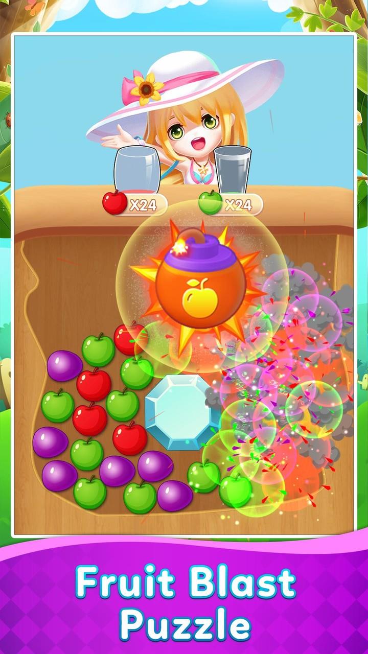 Fruit Blast Puzzle स्क्रीनशॉट 1