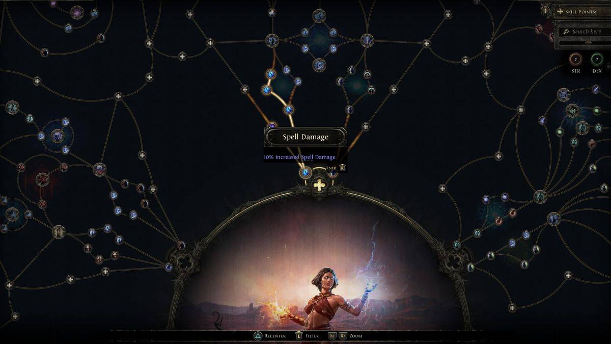 Mga Kasanayan sa Poe2 Sorceress