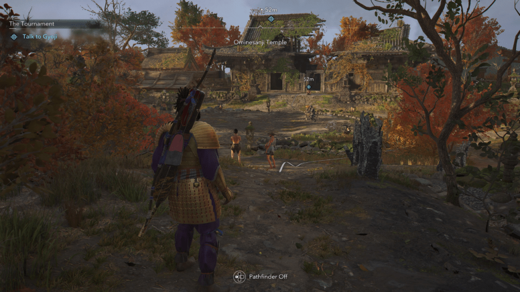 Ominesanji Temple location