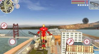 Iron Superhero War - Superhero Games Tangkapan skrin 3