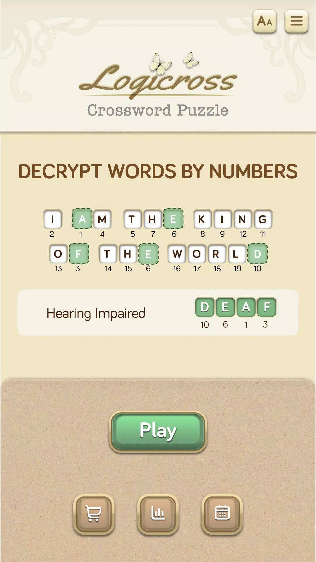 Logicross: Crossword Puzzle應用截圖第1張