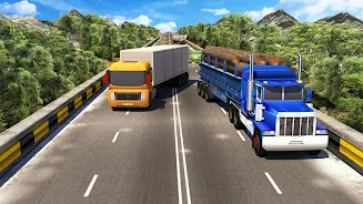 Offroad 18 Wheeler Truck Drivi Tangkapan skrin 3