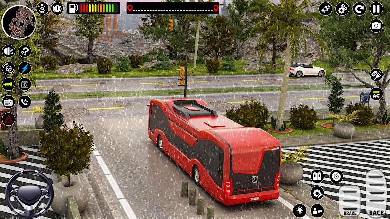 Bus Simulator: Euro Coach Bus Captura de pantalla 4