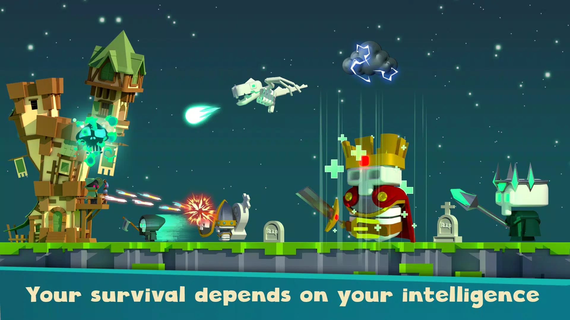 Tower Rush: Survival Defense Captura de tela 2