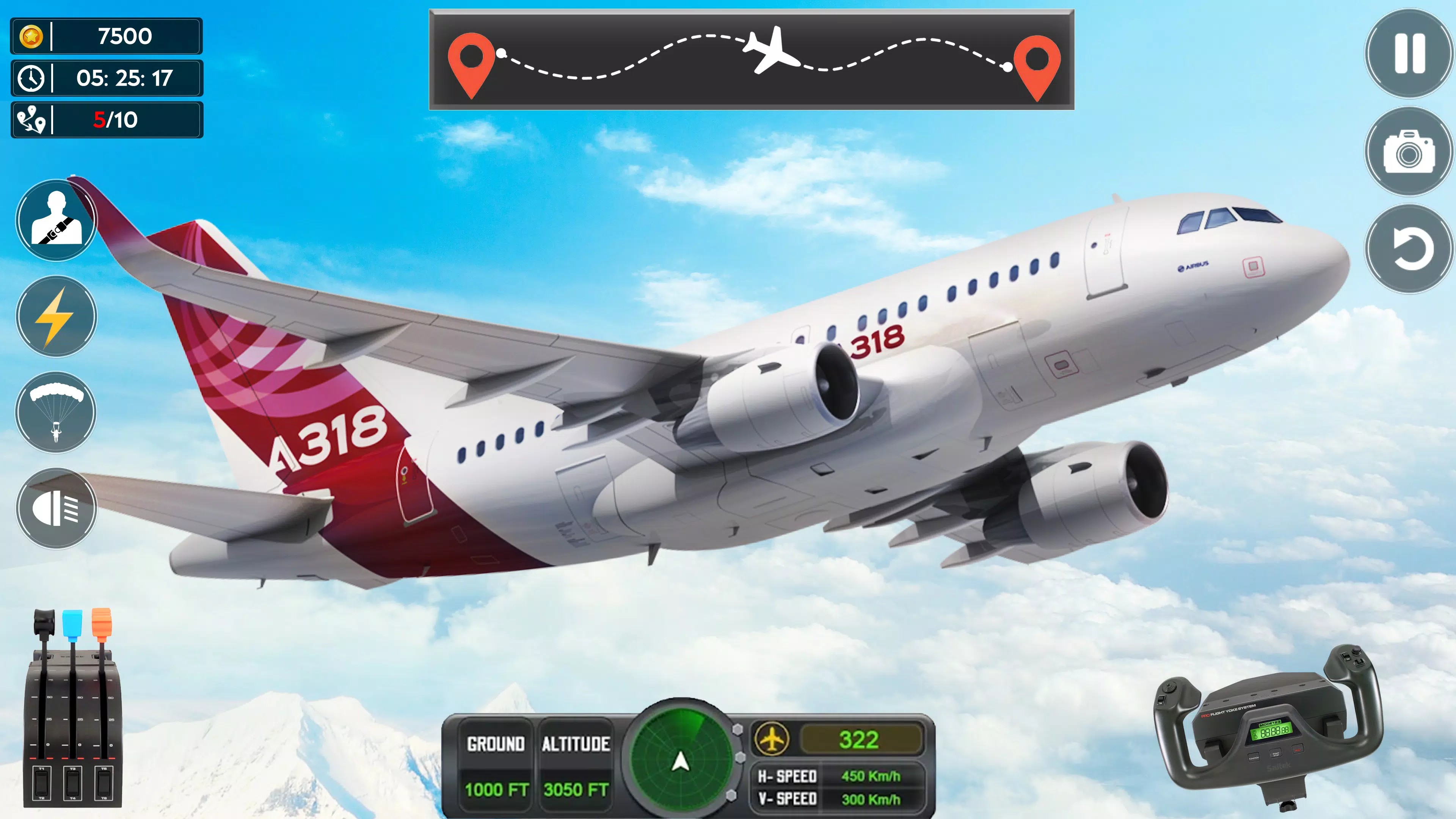 Airplane Flight Simulator 2023 스크린샷 4