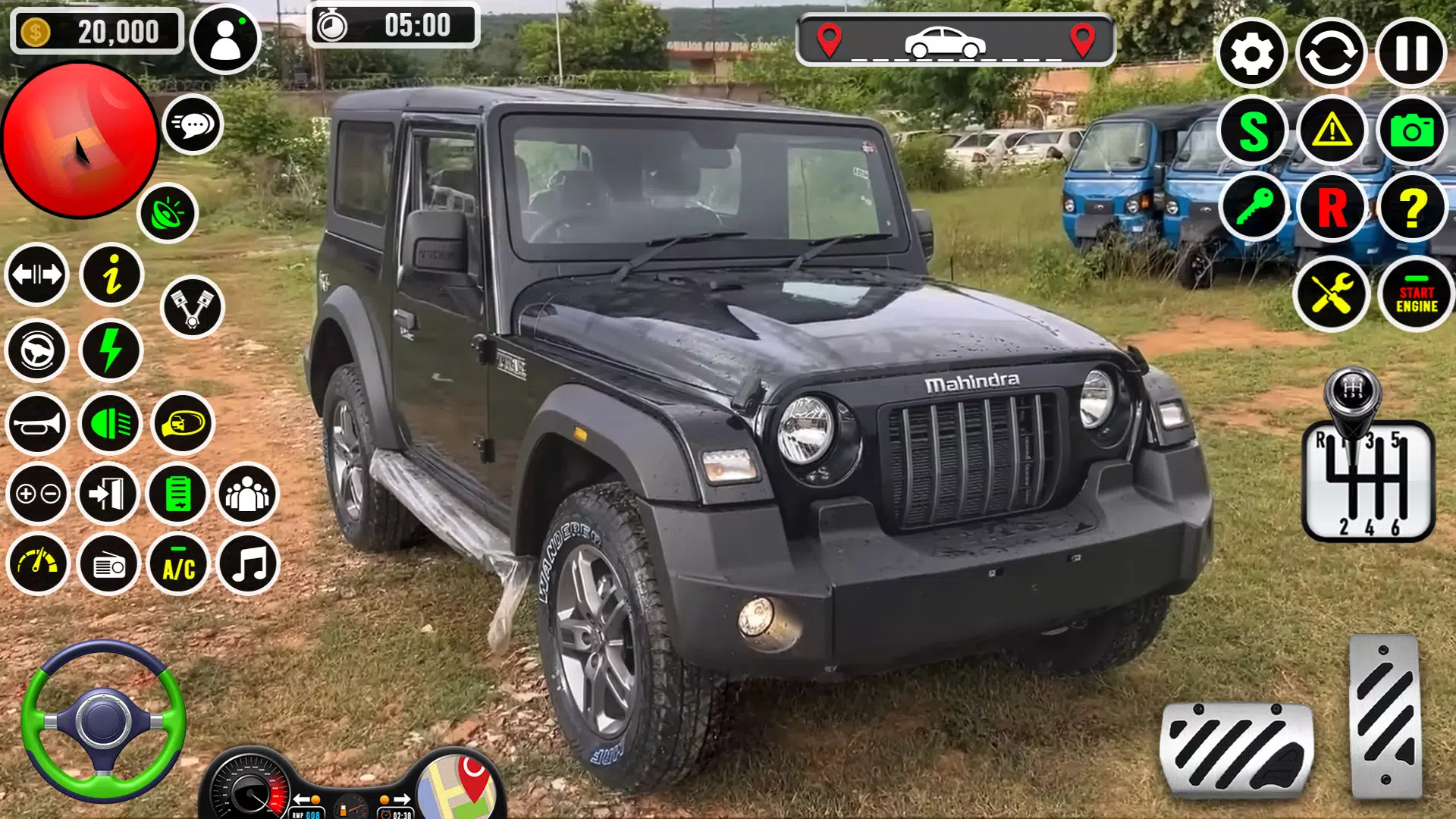 Jeep Driving Game: SUV Jeep 스크린샷 1