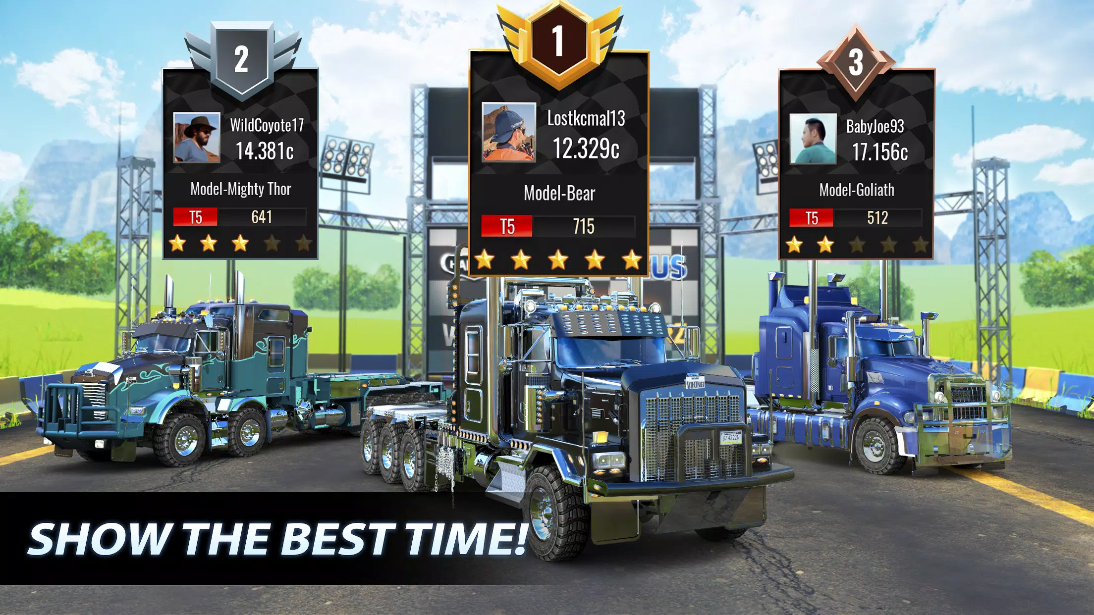 Big Rig Racing: Drag racing スクリーンショット 3