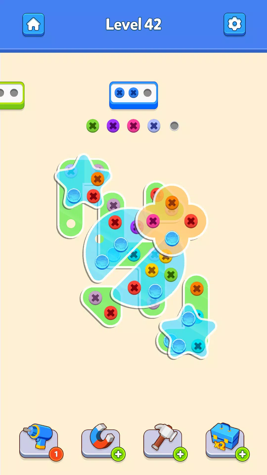 Screw Pin Jam Puzzle Nuts Bolt Capture d'écran 4