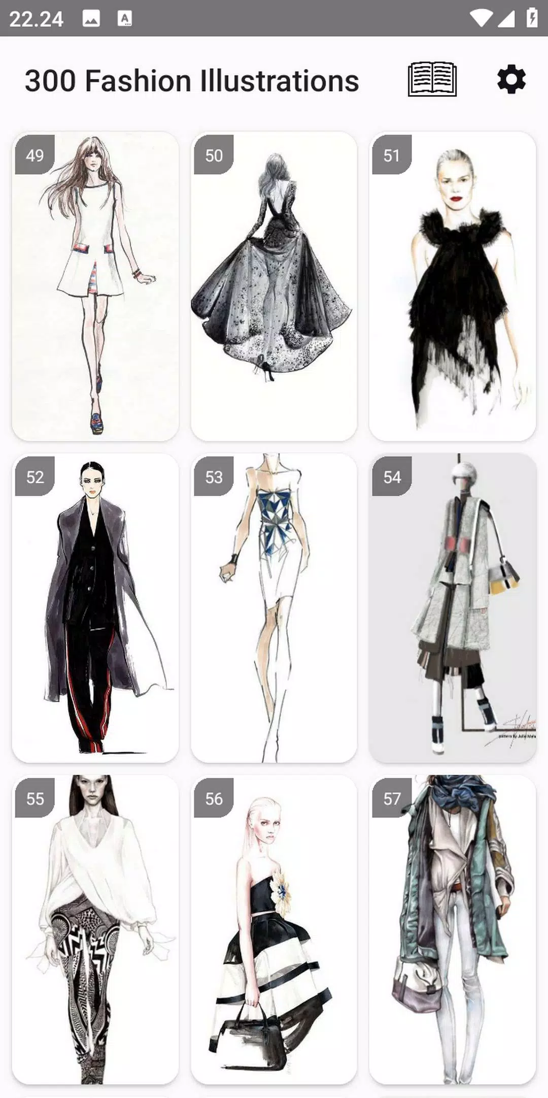 300 Fashion Illustrations Screenshot 3