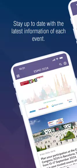 ESMO Events 스크린샷 2