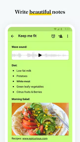 Notebook - Note-taking & To-do Zrzut ekranu 1