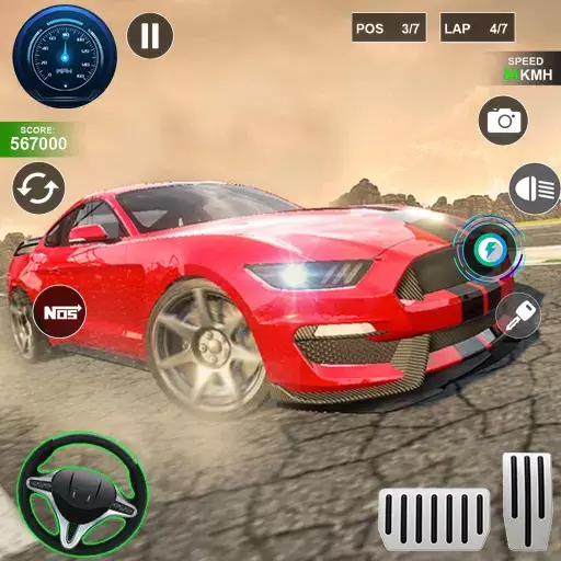 Sports Car Racing Games स्क्रीनशॉट 1