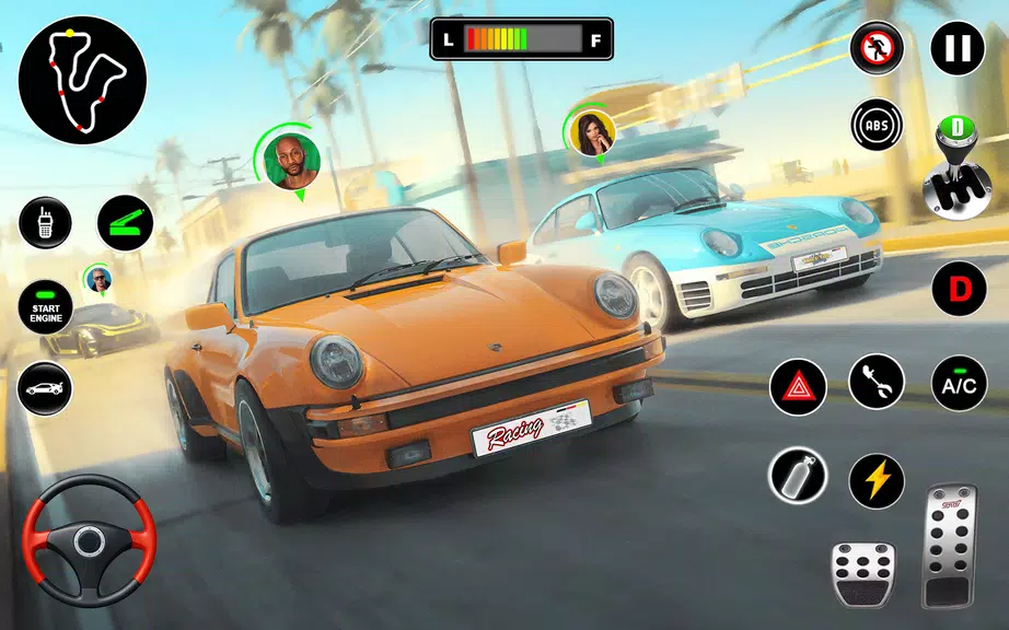 Racing in Highway Car 3D Games 스크린샷 4