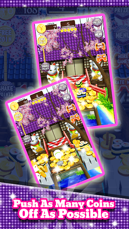 Coin Japan Pusher Fever Mania Capture d'écran 3