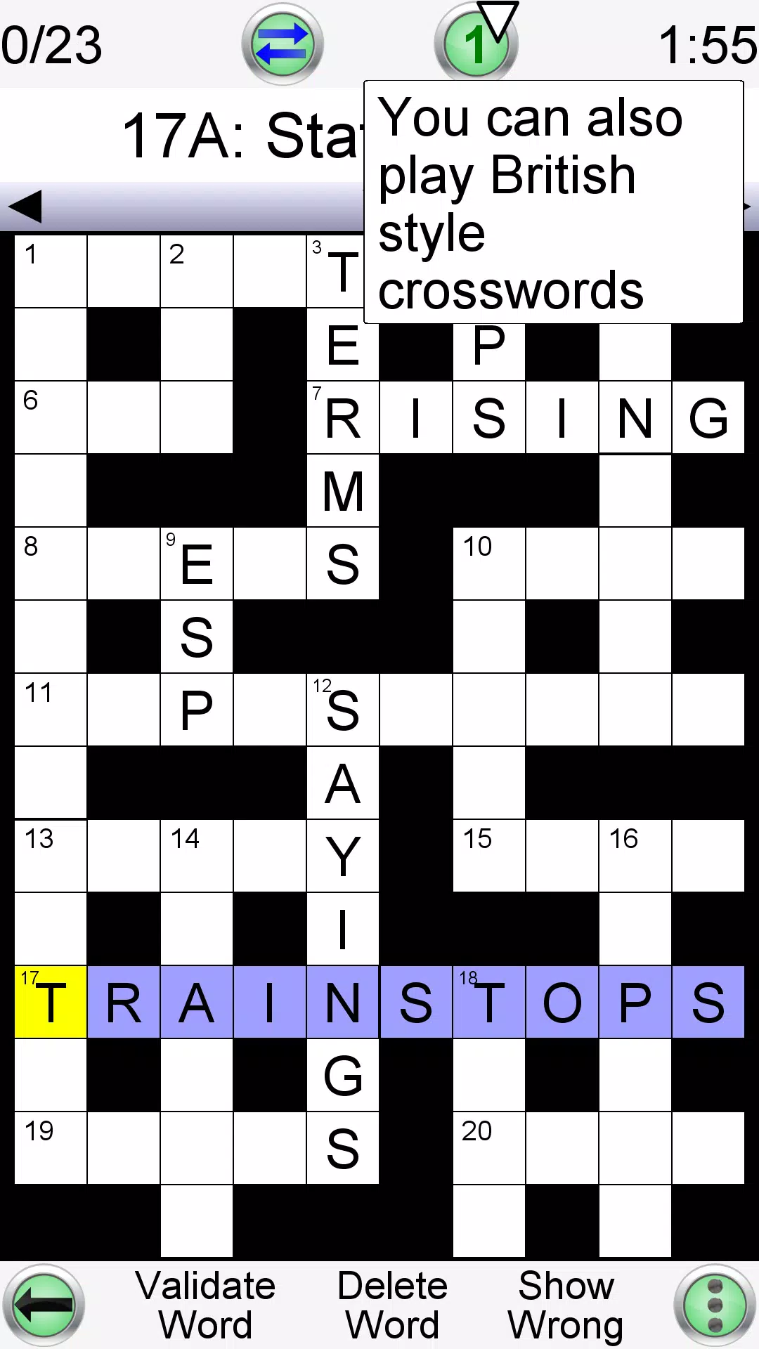 Arrow Crossword Schermafbeelding 2