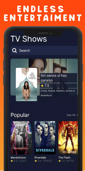 FreeFlix HQ Multi-Language Interface