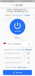 Go VPN - Google One-Key SignIn Tangkapan skrin 2