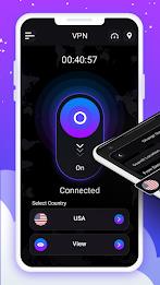 SuperFast VPN : Fast VPN Proxy Schermafbeelding 1