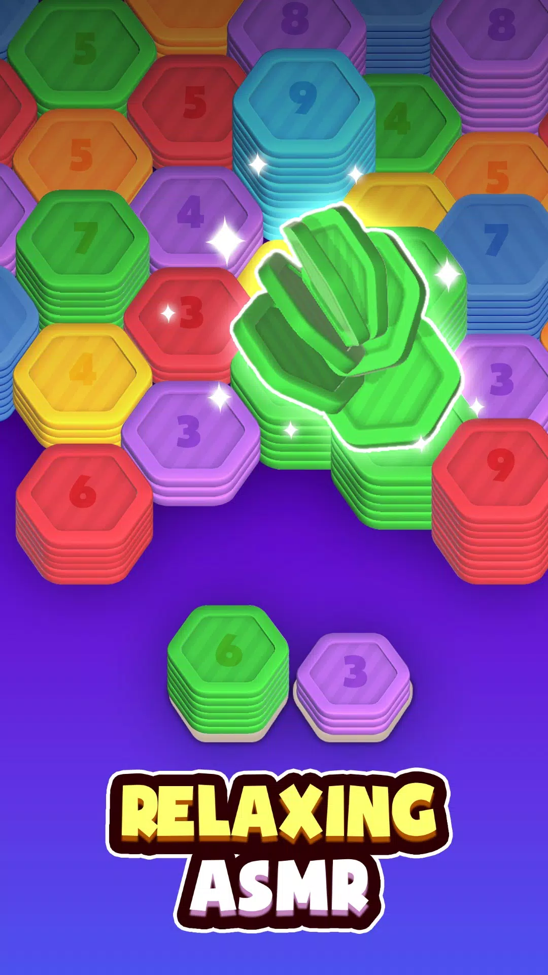 Hexa Stack Captura de tela 4