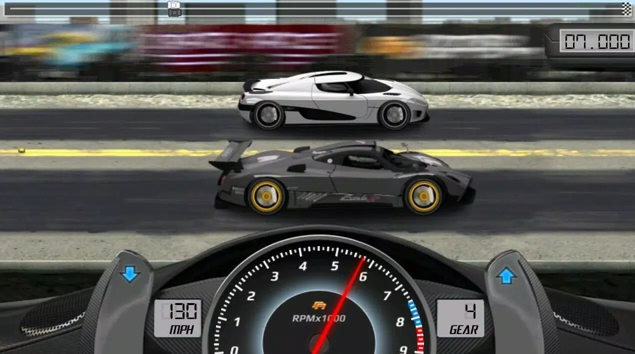Drag Racing 스크린샷 2