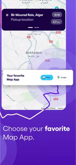 Yassir Driver : Partner app Schermafbeelding 2