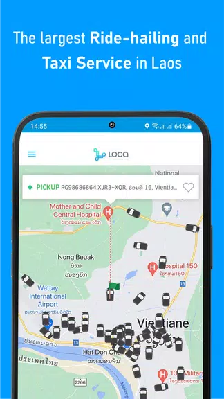 LOCA - Lao Taxi & Super App Tangkapan skrin 2