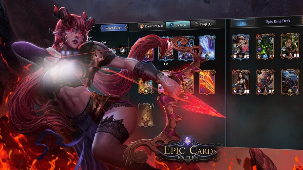 Android는 폭풍 전쟁에서 영감을 얻은 카드 게임 인 Epic Cards Battle 3을 환영합니다.